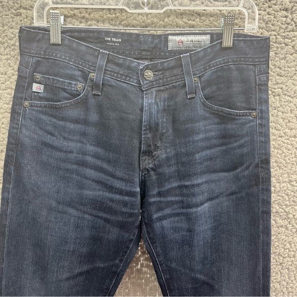 AG Adriano Goldschmied Jeans The Tellis Modern Slim Selvage Denim 29 (Fit 31x28) - Picture 2 of 13